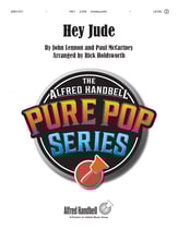 Hey Jude Handbell sheet music cover